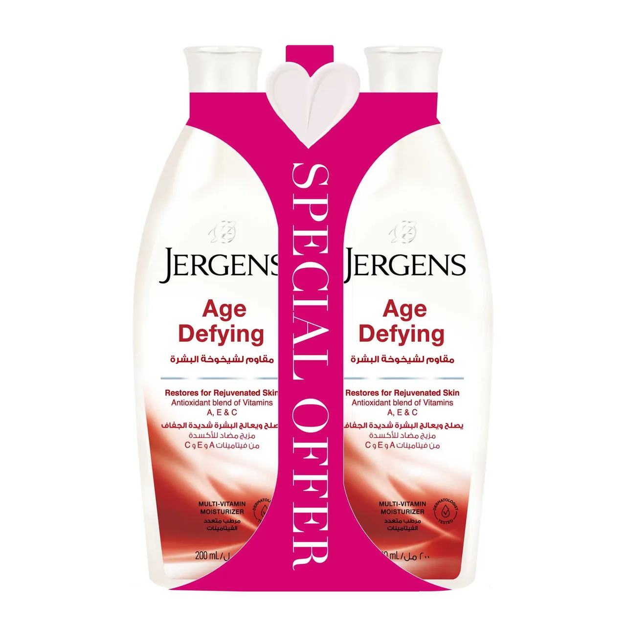 Jergens مقاوم لعلامات تقدم السن