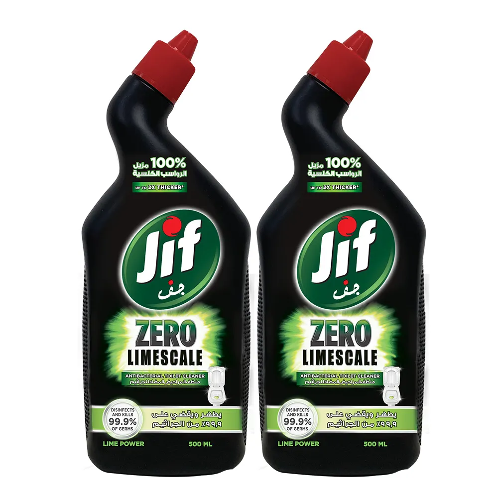 Jif منظف المرحاض بالليمون 500Mlx2Pcs