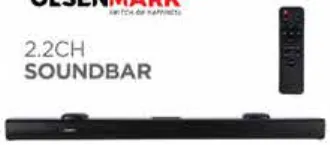 Olsenmark 2.2 Chanel Soundbar Built-Subwoofer OMMS1306
