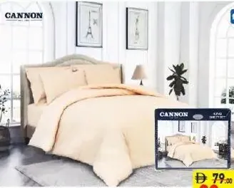 Cannon Fitted Flat Sheet Set King