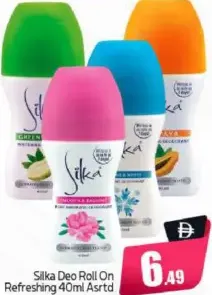 Silka Deo Roll On Refreshing Assorted