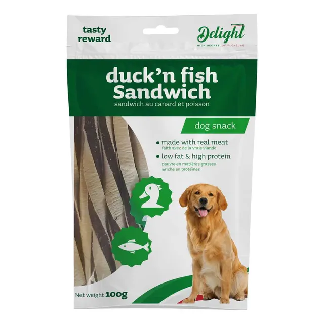 Delight Duck & Fish Sandwich