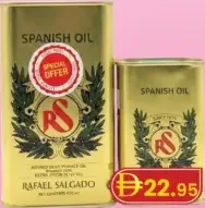 Rafael Salgado Olive Oil Tin