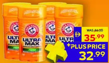 Arm & Hammer Umax Deodorant Stick Assorted