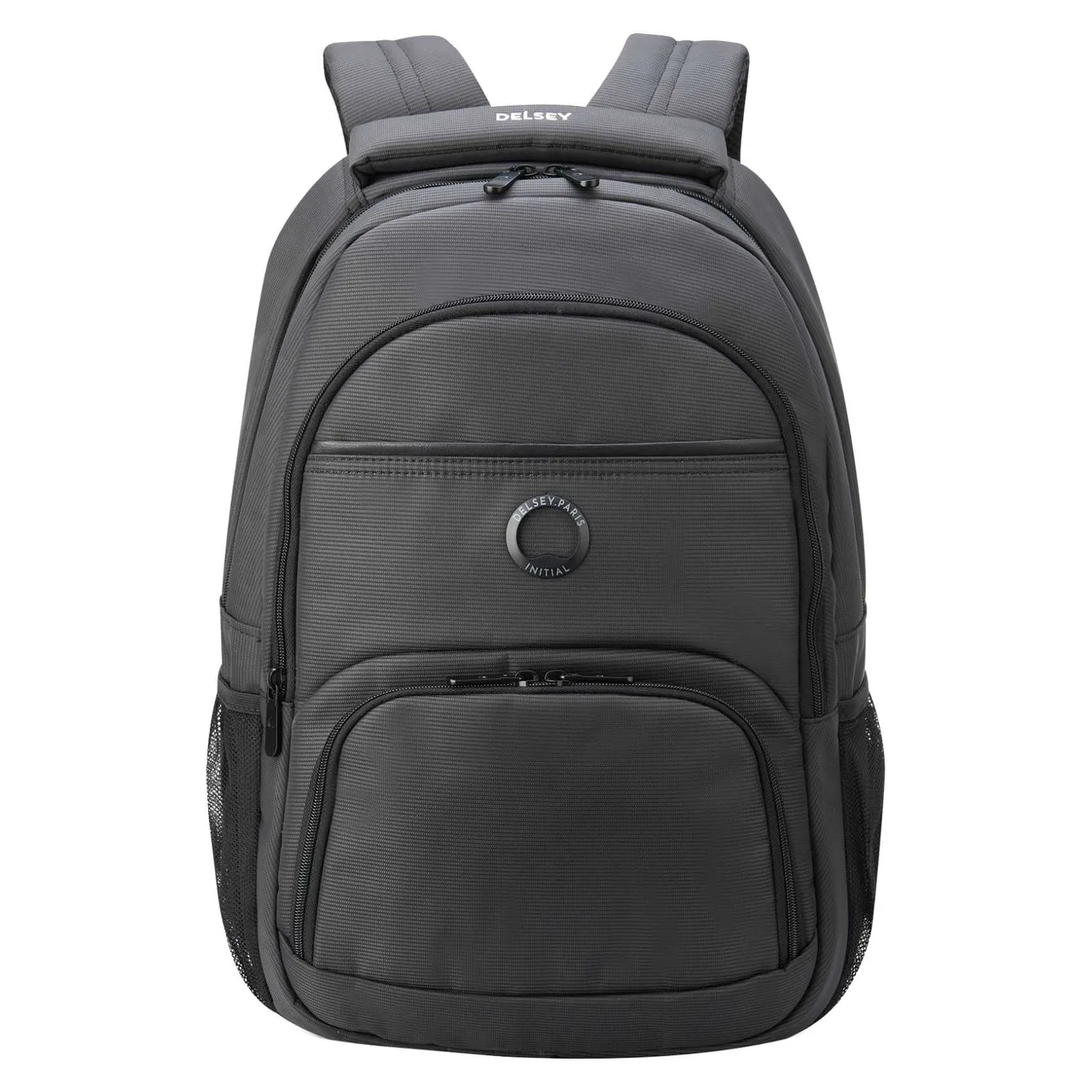 Delsey حقيبة ظهر Element Aviator بقسمين 2 لون Graphite