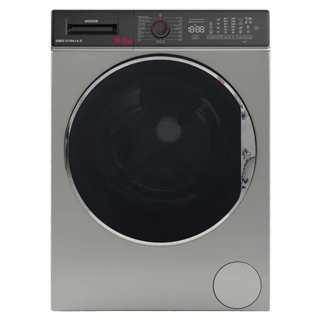 Hoover Front Loading Washer With Dryer HWD-V10614-S Silver