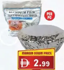 Sekura فيلم الألومنيوم غطاء حراري سيكورا