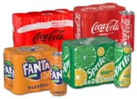 Coca Cola / Fanta / Sprite Coca Cola Zero Sugar Can / Coca Cola Can Regular / Fanta Orange Can / Sprite Regular Can