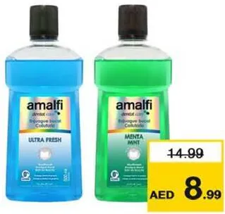 Amalfi Mouth Wash Assorted