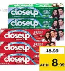 closeup معجون أسنان كلوس أب