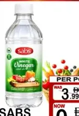Sabs White Vinegar