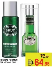 Brut Original For Men Edt + Deo