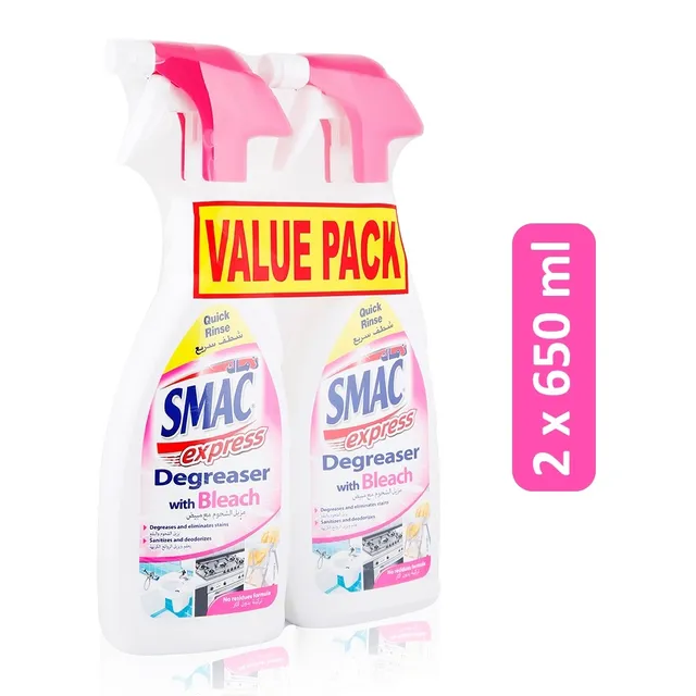 Smac Express Degreaser with Bleach