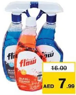 Flow Glass Cleaner Assorted