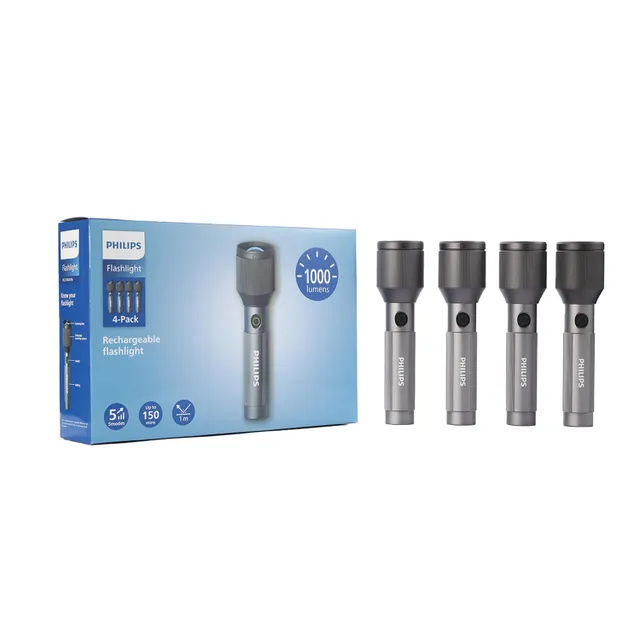 Philips LED Flash Light 4Pcs combo SFL2142C4