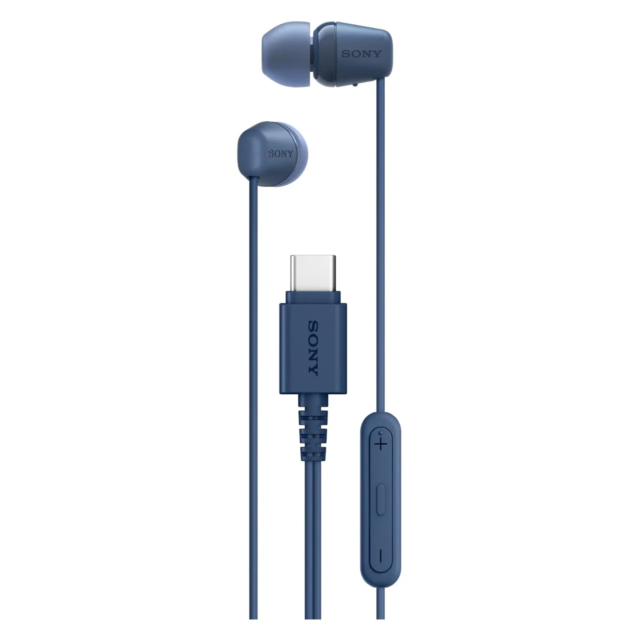 Sony سماعات أذن سلكية USB-C داخل الأذن IER-EX15C، أزرق
