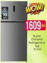 Super General Refrigerator SGI51E