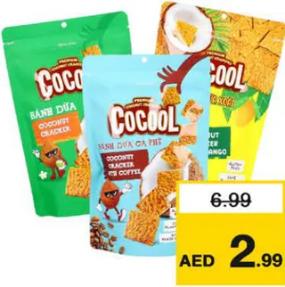 Cocool كراكر جوز الهند كوكول