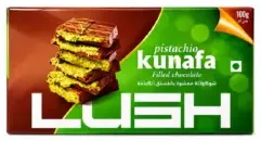 Lush Pistachio Kunafa Filled Chocolate