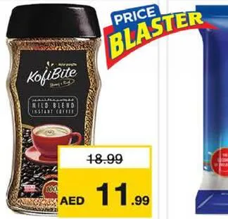Kofibite Instant Coffee Glss Jar Classic