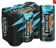 Barbican Turbo classic carbonated drink can assorted