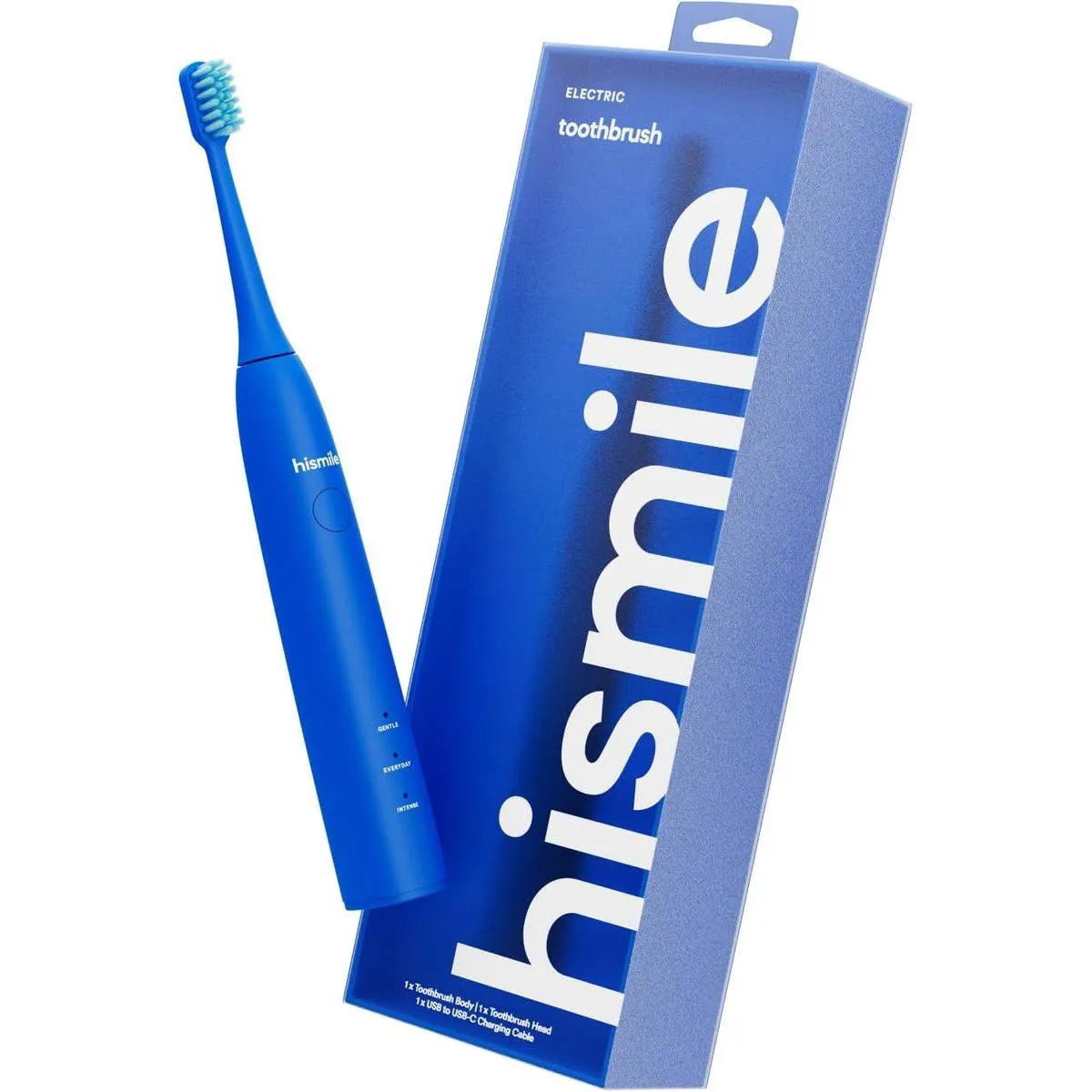 Hismile فرشاة أسنان كهربائية أزرق ساطع