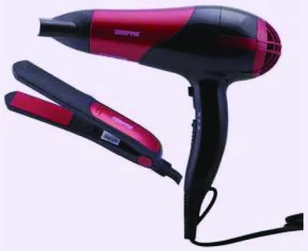 Geepas Hair Dryer & Hair Straightener GHF86036