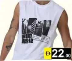 Mens Sleeve Less T-Shirt