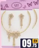 Qii Ladies Stone Necklace Assorted Model