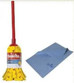 Tonkita Sunny Mop With Stick & Cloth Assorted