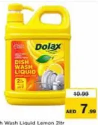 Dolax Dishwashing Liquid Lemon