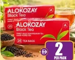 Alokozay الوكوزاي أكياس شاي أسود