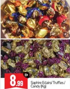 Saphire Eclairs/Truffles/Candy