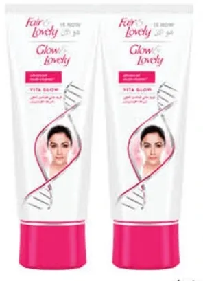 Glow & Lovely كريم متعدد الفيتامينات / غسول الوجه