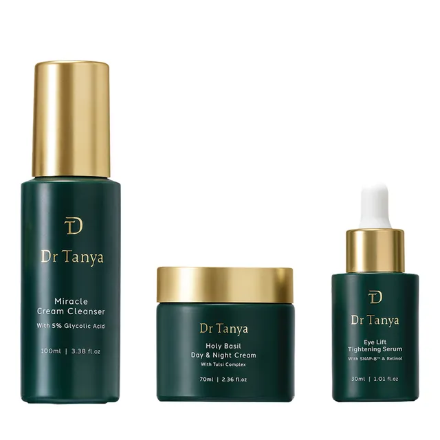 Dr Tanya Miracle Cream Cleanser + Day & Night Face Cream + Eye Lift Tigthening Serum
