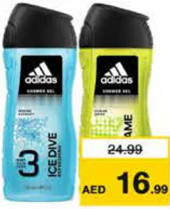 Adidas Shower Gel Assorted