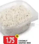 Coconut Grated