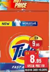 Tide Detergent Original Fast Action