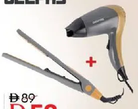 Geepas Hair Dryer Straightener Combo GHF86074