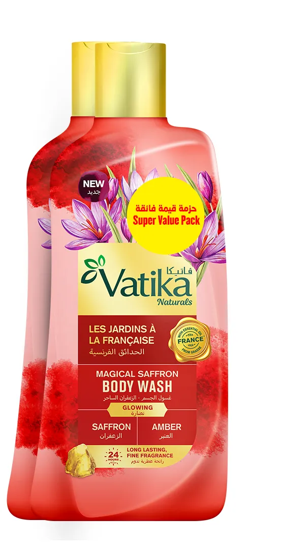 Vatika Body Wash Safron