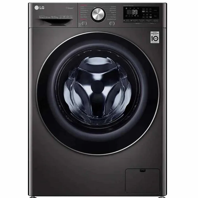 LG Front Loading Washer F4V9RWP2E Black (International Version)