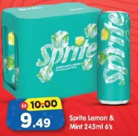 Sprite Lemon & Mint