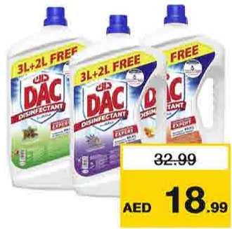 Dac Disinfectant F.Cleaner Assorted