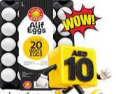 Alif White Egg Large