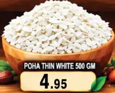 Poha Thin White