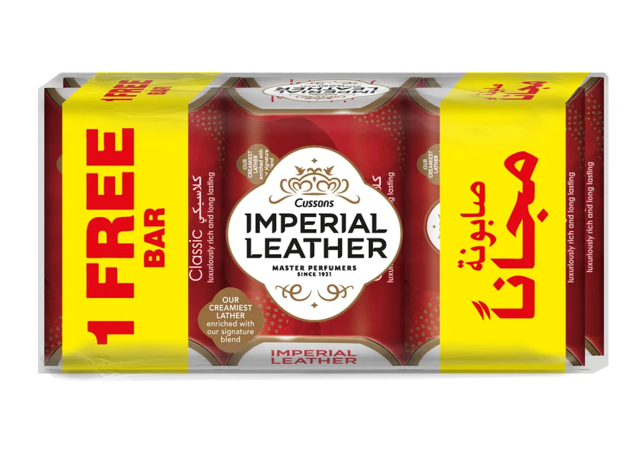 Imperial Lether صابون كلاسيك - 6 x