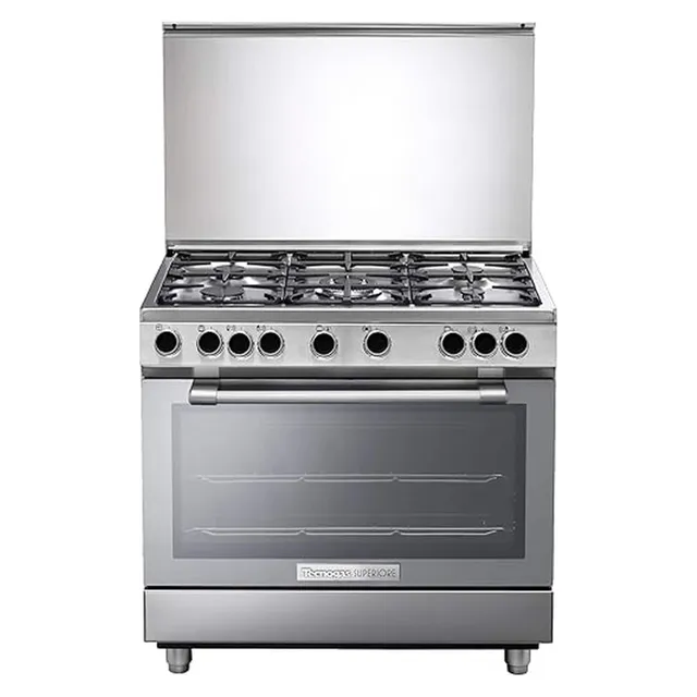Tecnogas 60cm Superiore - Gas Cooker 90/, Oven, N3X96G5VC, 1 Year Warranty, Made In Italy