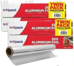 Hotpack ورق ألمنيوم