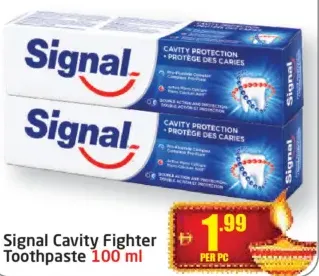 Signal معجون أسنان ضد التسوس