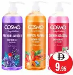 Cosmo Shower Gel Assorted